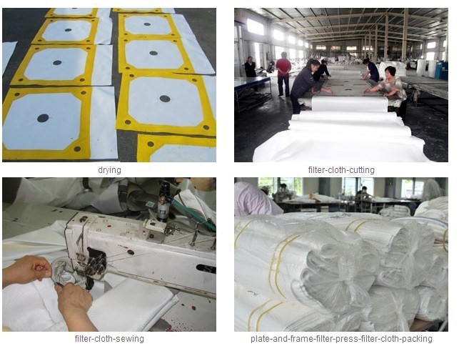 Sludge Dewatering Micron Water Filtration PP PE Fabric Filter پرس پارچه 0
