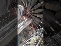 قاب کیسه فیلتر / قفس برای جمع آوری گرد و غبار با اتصالات لوله ونتوری